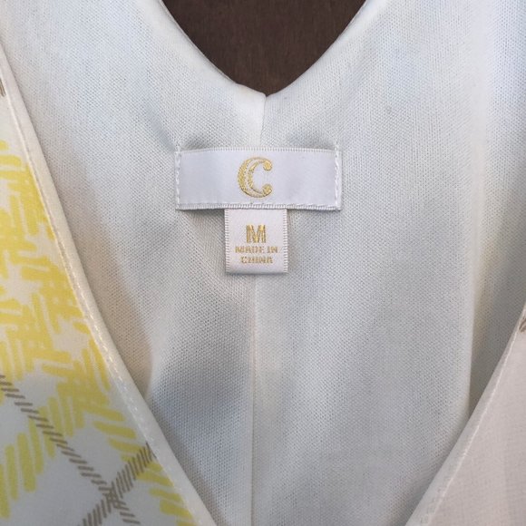 Yellow Plaid dress - Picture 2 of 5